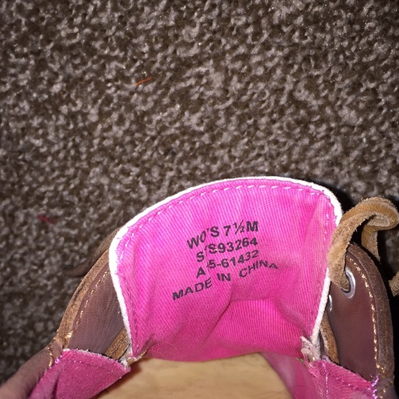 Ivory and Brown Leather Sperry Bahama Boat Shoes - Picture 5 of 5